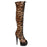 6" Peeptoe Thigh High Boot with Laces and Side Zipper (ES609-ZOELLE)
