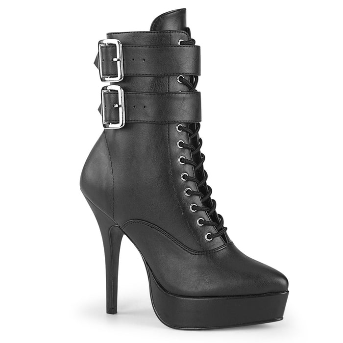 5 1/4" Lace-Up Platform Ankle Boot (INDULGE-1026)
