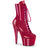 Fuchsia Glitter Pat/M Item # (SKU): ADO1020GP/FSG/M 7" (178mm) Heel, 2 3/4" (70mm) Platform Lace-Up Front Ankle Boot, Inner Side Zip Closure
