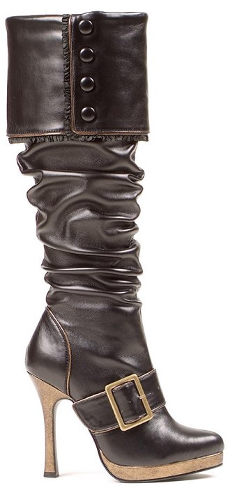 4" Heel Knee High Boots. (ES426-GRACE)