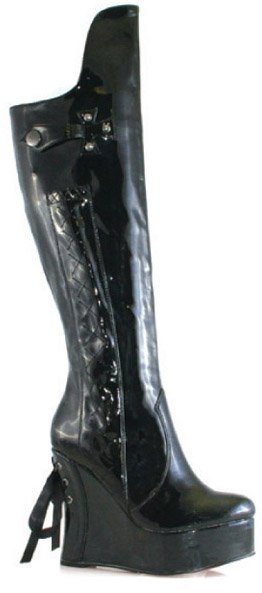 4.5" Heel Knee Boot With Whip (ES475-Sadie Blowout Final Sale)