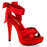 5" Heel Pleated Straps Sandal (COCKTAIL-568) Final Sale