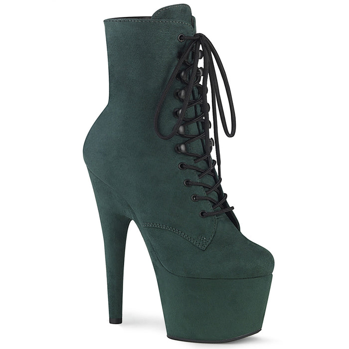 7" Heel Platform Lace-Up Front Ankle Boot (ADORE-1020FS)
