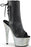 7" Heel Open Toe Ankle Rhinestone Boot (BEJEWELED-1018DM-7)