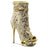 6" Sequined Open Toe Ankle Boot (BLONDIE-R-1008)