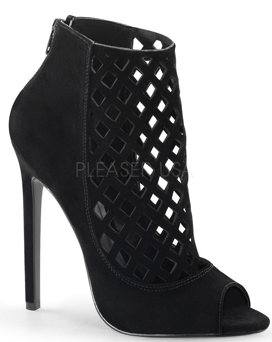 5" Stiletto Heel Strappy Cage Sandal (SEXY-50)(Blowout)(Final Sale)