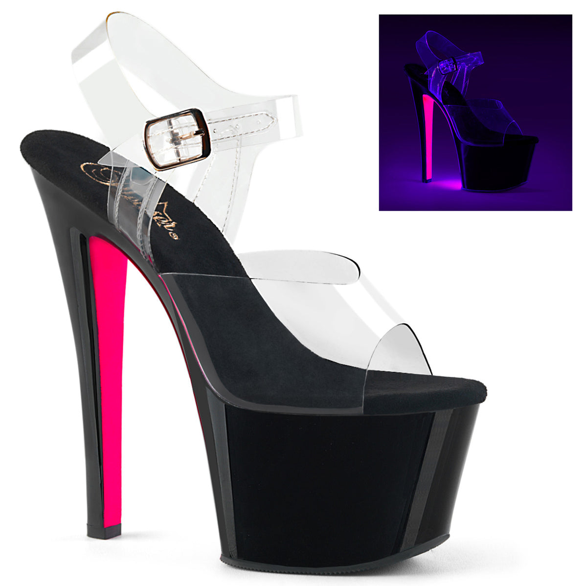 LightUp Heels GlowintheDark Heels SinfulShoes —